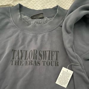 TAYLOR SWIFT ERAS BLUE CREWNECK SWEATSHIRT